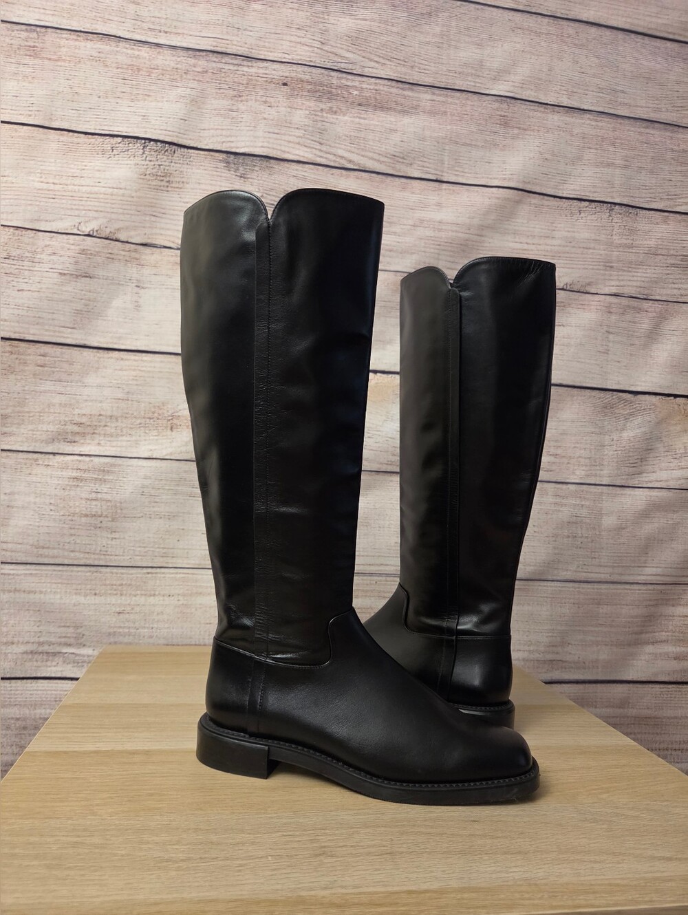 Square Toe Riding Boot
Stuart Weitzman. - Picture 9 of 13